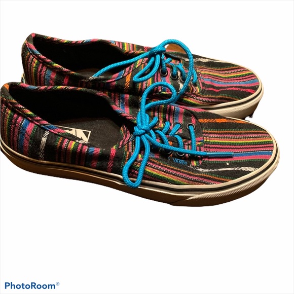 Vans Guate Stripe Aztec Tribal Print Sneakers - Picture 4 of 10